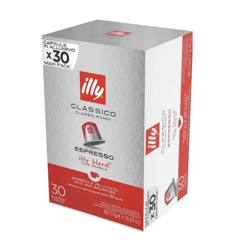 illy nespresso kompatibilne espresso 30 kos