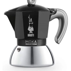 Bialetti MOKA INDUCTION Black - za 4 esp.