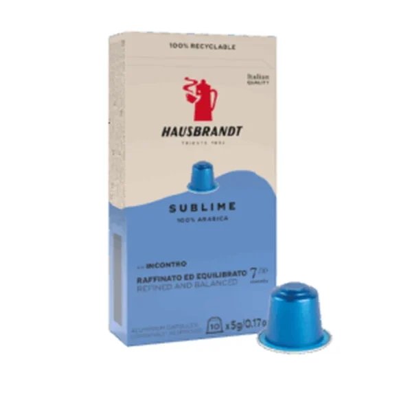 hausbrandt sublime alu compatibili nespresso ppm