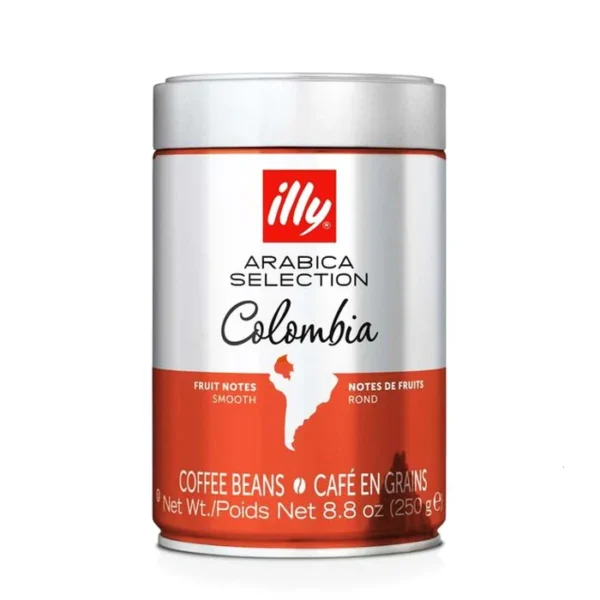 illy colombia zrno g ppm