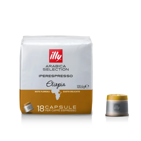 illy iperespresso etiopia ppm