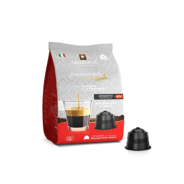 lollocaffe argento espresso compatibili nescafedolce gusto ppm
